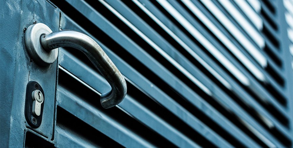 Puertas de seguridad en hierro forjado