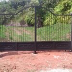 Portones hierro forjado