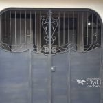 Portones hierro forjado