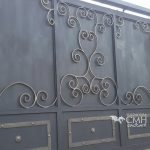 Portones hierro forjado