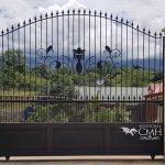 Portones hierro forjado